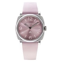 MONTRE STEEL ROSE CUIR ROSE