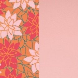 CUIR 40MM NENUPHAR/ROSE CLAIR