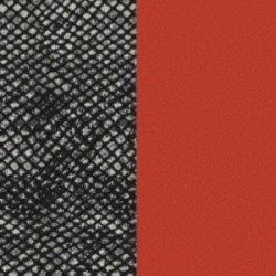 CUIR 40MM BRIQUE/REPTILE