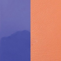 CUIR 14MM VIOLET VERNIS/SAUMON