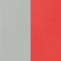 CUIR 14MM NUAGE/COQUELICOT