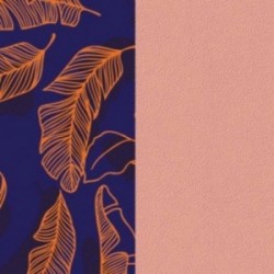 CUIR 14MM PLUMAGE/ROSE CLAIR