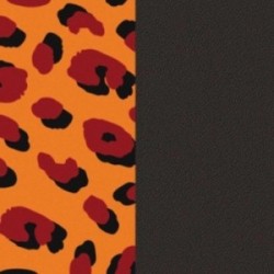 CUIR 25MM LEOPARD/BRUN