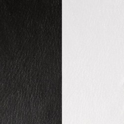 CUIR LG.40MM NOIR/BLANC (x5)