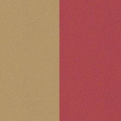 CUIR 8MM SABLE/BOIS DE ROSE