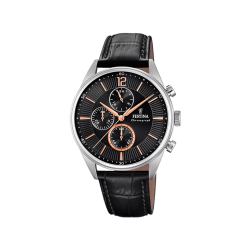 FESTINA HOM.CHRONO CUIR NO...