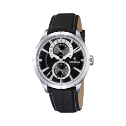 MONTRE HOMME CUIR NOIR...