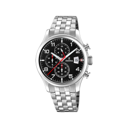 FESTINA HOM.CHRONO AC FD NOIR