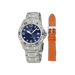 COFFRET MONTRE ACIER HOMME...