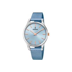 MONTRE DAME FOND  BLEU...